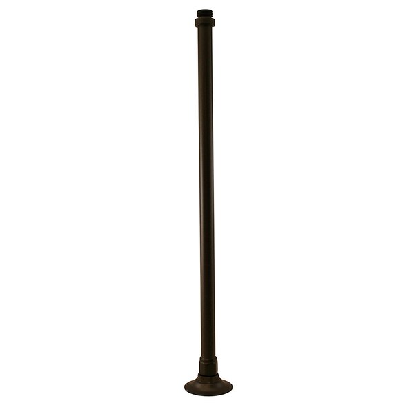 Old World Bronze 18" Ceiling Mount Shower Arm